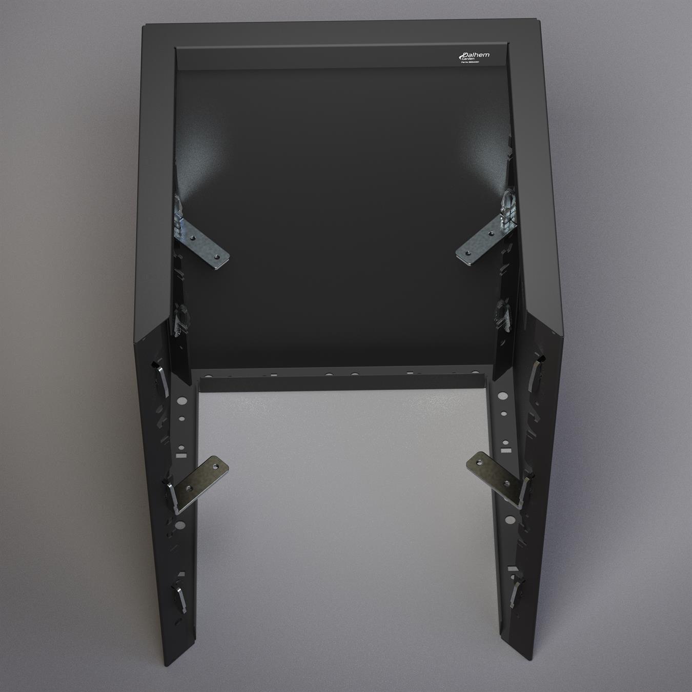 Vinkelkonsoler för justerbar botten