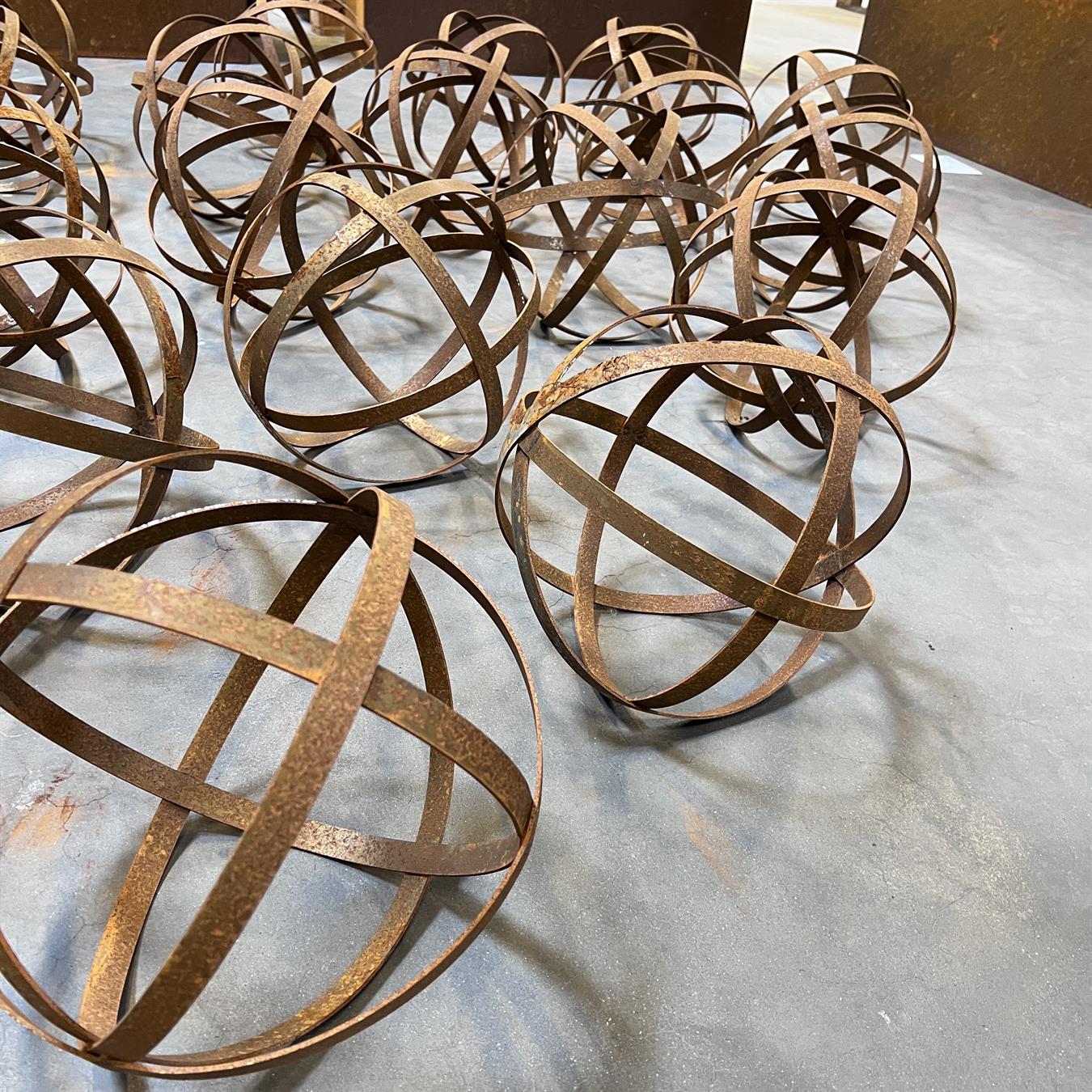 Trädgårdsklot (corten)