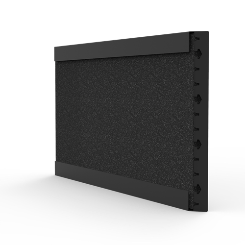 Insida svart finstruktur