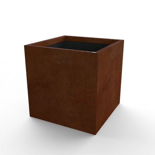 Gardenbox i Corten