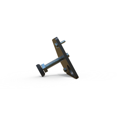 Justerskruv med fästplatta