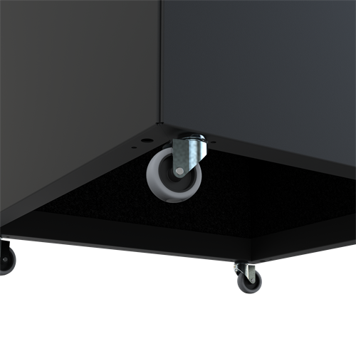 Hjulinfästning lådsida