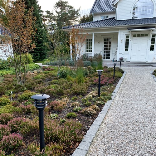 Gångväg med Saturnus