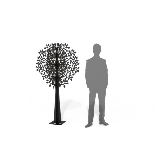 X-träd svart höjd 180 cm