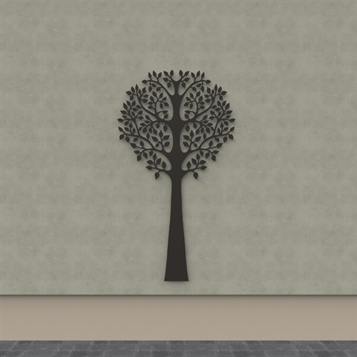 Väggträd Svart 220 cm