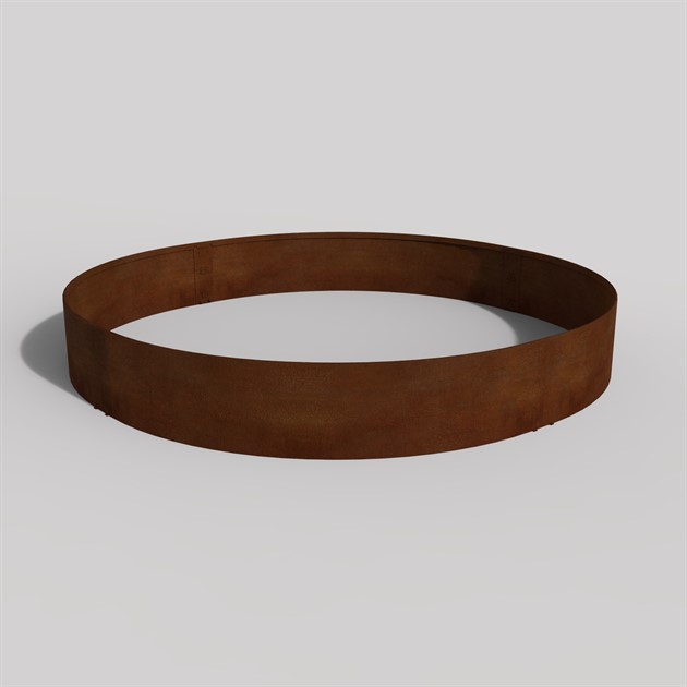 Trädring Corten; H=18cm D=125 cm