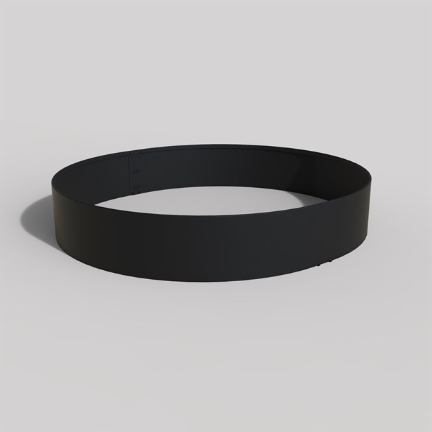 Trädring svart; H=18cm D=95 cm