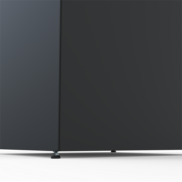 Justerbar fot monterad i sidplåten 4 st