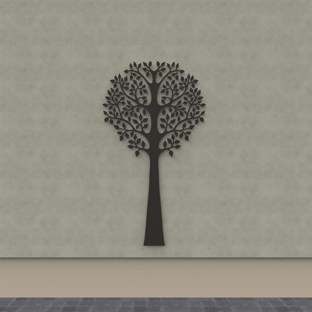 Väggträd svart Lonneberg H=220cm