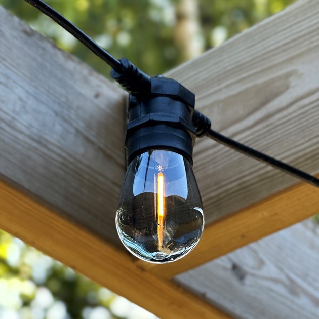 Deco bulb 5-pack, E27 12V (Rökig)